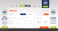 Desktop Screenshot of bilbasen.dk