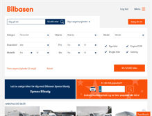 Tablet Screenshot of bilbasen.dk